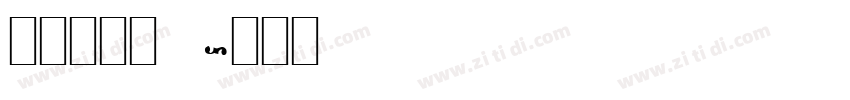 点字复古黑 85字体转换